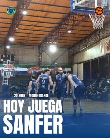 Liga Federal 2025: El lunes 28 de abril San Fernando visita a Club Monte Grande